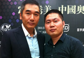 广州狗子28与明星合影