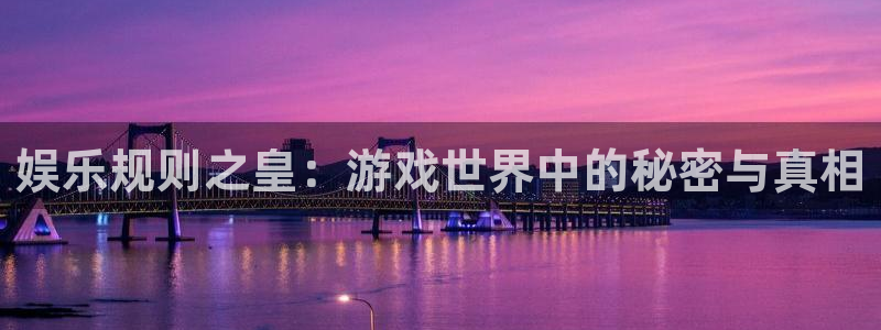 狗子28赏金国际下载：娱乐规则之皇：游戏世界中的秘密与真相